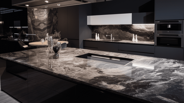 Столешница из мрамора Arabescato Orobico Silver (Арабескато Оробико Сильвер)